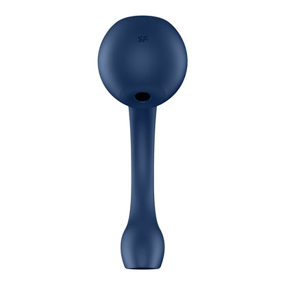 Satisfyer Pro+ Wave 4 - Blue USB Rechargeable Vibrator with Air Pulse Stimulation and App Control-4044163