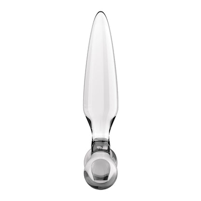 Satisfyer Triple Crystal 2 - Clear - Clear Glass 3-in-1 Butt Plug-4045696