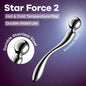 Satisfyer Star Force 2 - Chrome Steel 22 cm Dildo-4066943