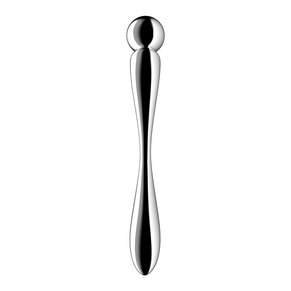 Satisfyer Star Force 2 - Chrome Steel 22 cm Dildo-4066943