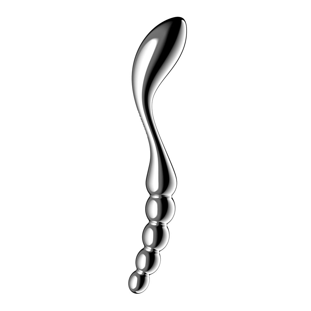 Satisfyer Star Force 1 - Chrome Steel 21 cm Dildo-4066950