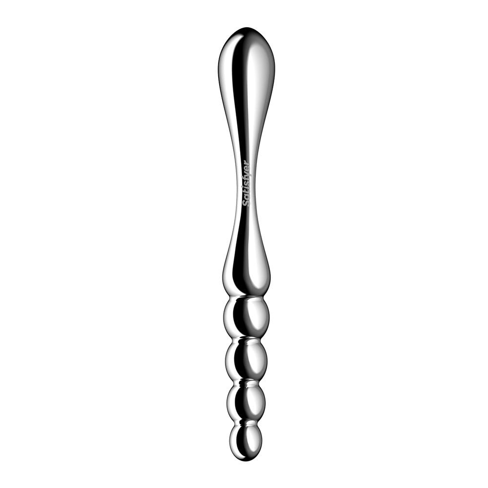 Satisfyer Star Force 1 - Chrome Steel 21 cm Dildo-4066950