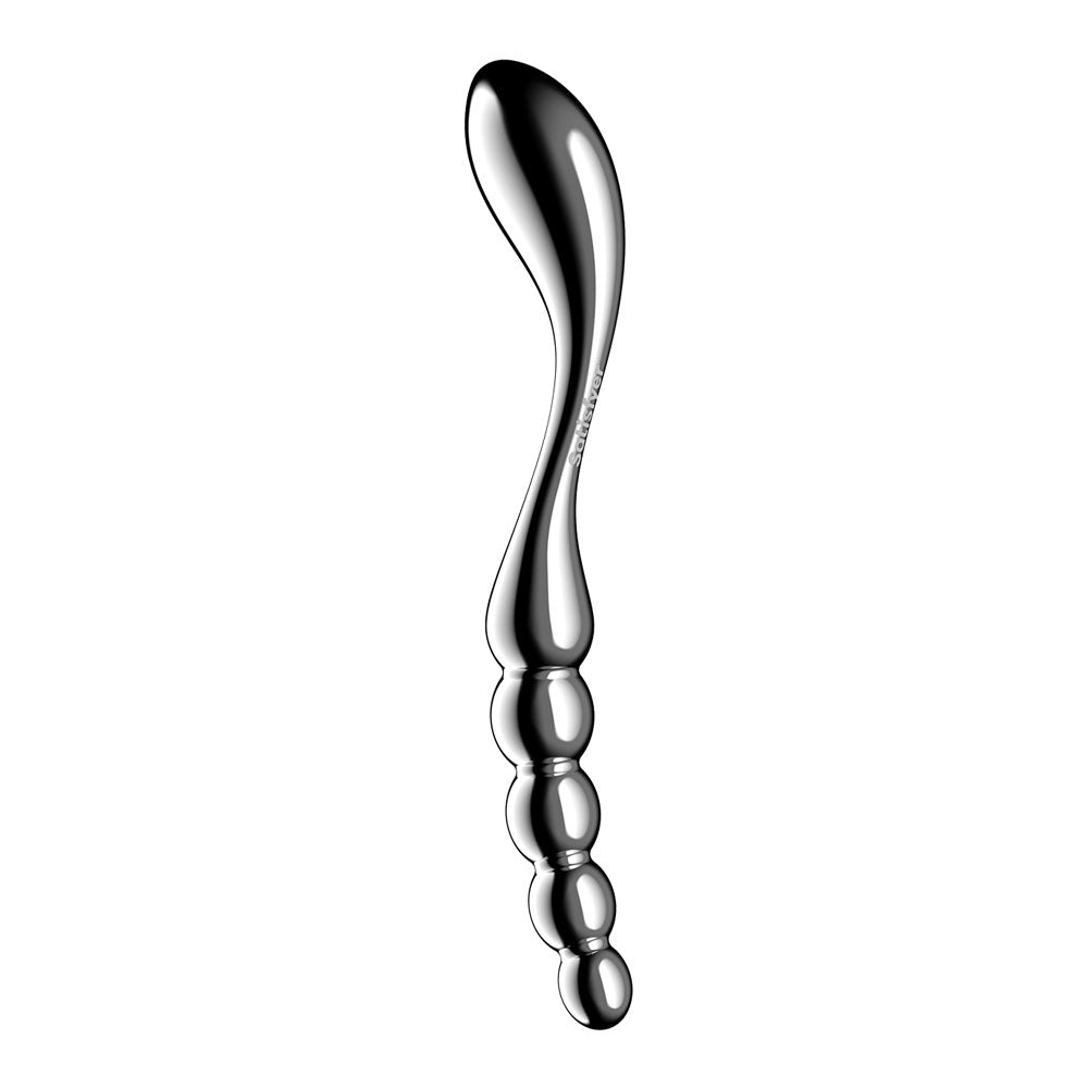 Satisfyer Star Force 1 - Chrome Steel 21 cm Dildo-4066950