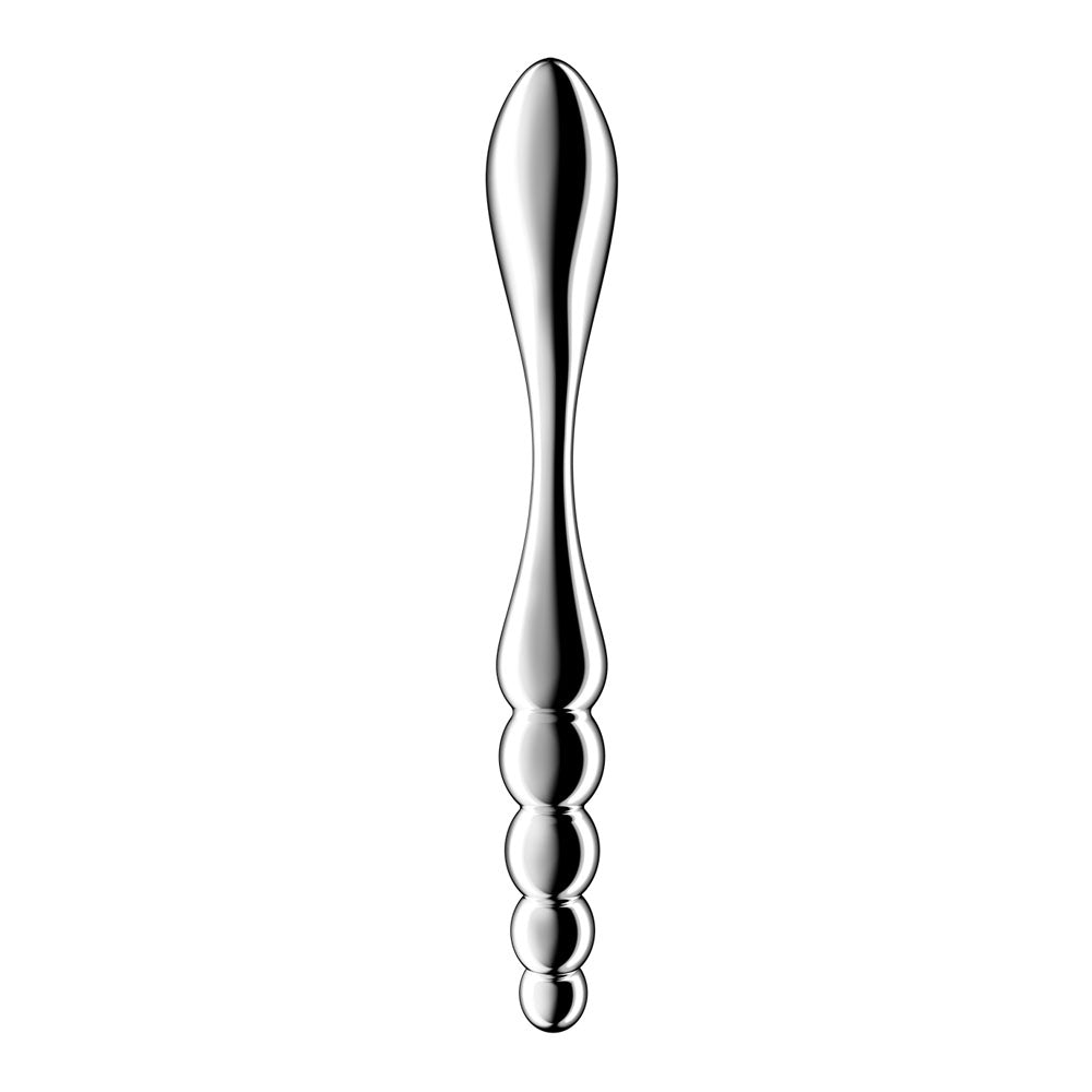 Satisfyer Star Force 1 - Chrome Steel 21 cm Dildo-4066950