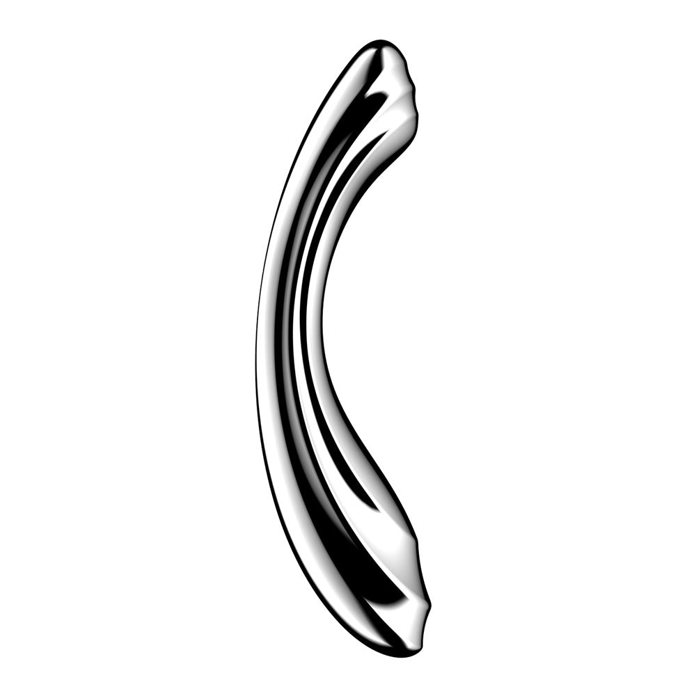 Satisfyer Pure Gravity 2 - Chrome Steel 21 cm Dildo-4067001