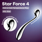 Satisfyer Star Force 4 - Chrome Steel 26 cm Dildo-4067025