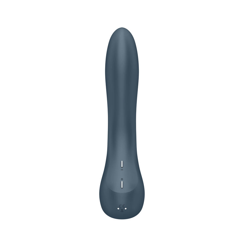Satisfyer G-Spot Wave 4 - Dark Blue 21 cm USB Rechargeable Vibrator with Robotic G-Spot Stimulation-4078229