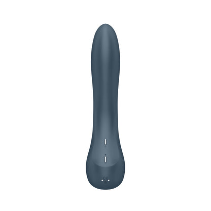 Satisfyer G-Spot Wave 4 - Dark Blue 21 cm USB Rechargeable Vibrator with Robotic G-Spot Stimulation-4078229