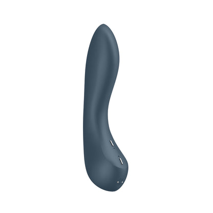 Satisfyer G-Spot Wave 4 - Dark Blue 21 cm USB Rechargeable Vibrator with Robotic G-Spot Stimulation-4078229