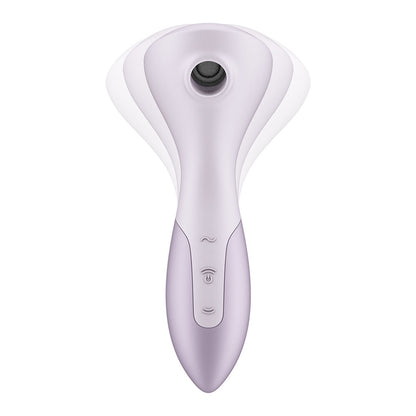Satisfyer Wand-erful - Violet 15.8 cm USB Rechargeable Air Pulse Massage Wand-4081960