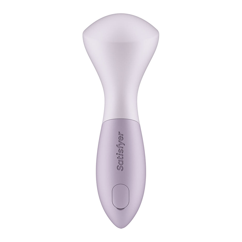 Satisfyer Wand-erful - Violet 15.8 cm USB Rechargeable Air Pulse Massage Wand-4081960