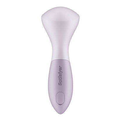 Satisfyer Wand-erful - Violet 15.8 cm USB Rechargeable Air Pulse Massage Wand-4081960