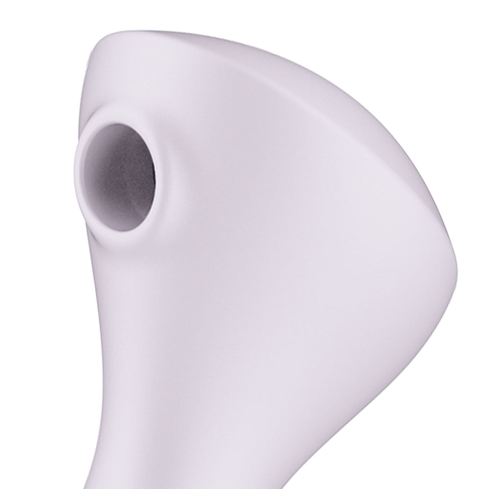 Satisfyer Wand-erful - Violet 15.8 cm USB Rechargeable Air Pulse Massage Wand-4081960