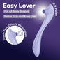 Satisfyer Easy Lover - Purple USB-C Rechargeable Air Pulse Clitoral Stimulator-4082073