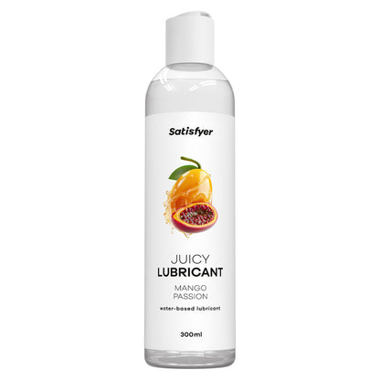 Satisfyer Juicy Lubricant 300 ml Mango Passion - Mango & Passionfruit Scented Water Based Lubricant - 300 ml Bottle-4082974