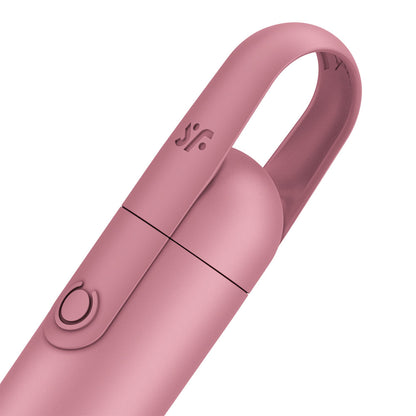 Satisfyer Bullet Groove - Battery Series - Rose Pink 9.8 cm Bullet - 4083698