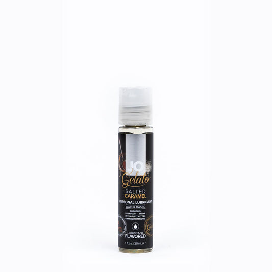 JO Gelato Salted Caramel Lube - 30 mL - Salted Caramel Flavoured Water Based Lubricant - 30 ml Bottle-41023
