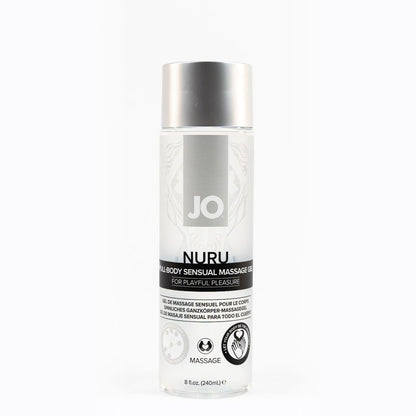 JO Nuru Massage Gel - 240ml - Nuru Massage Lubricant - 240 ml Bottle - 48005