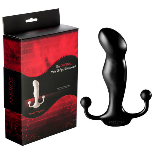 Progasm - Black Ice - Black Prostate Massager-894757001096