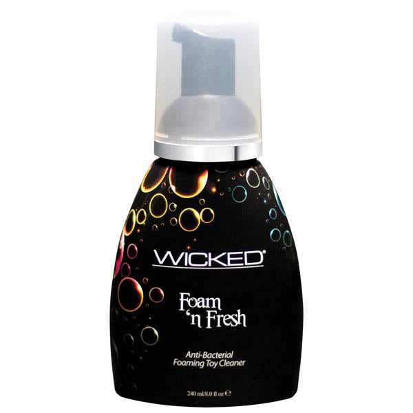 Wicked Foam n Fresh - Antibacterial Foaming Toy Cleaner - 240 ml (8 oz) Bottle-90008