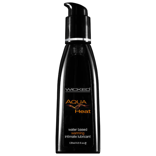 Wicked Aqua Heat - Warming Water Based Lubricant - 120 ml (4 oz) Bottle-90225