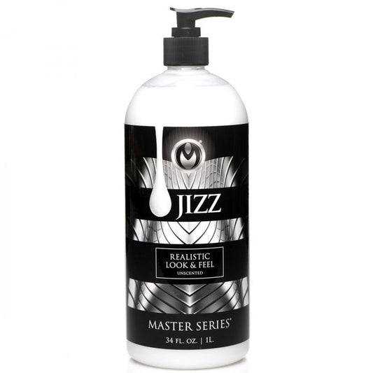 Master Series Jizz - 1000 ml - Water Based Cum Lubricant - 1000 ml Bottle-AH048-34OZ