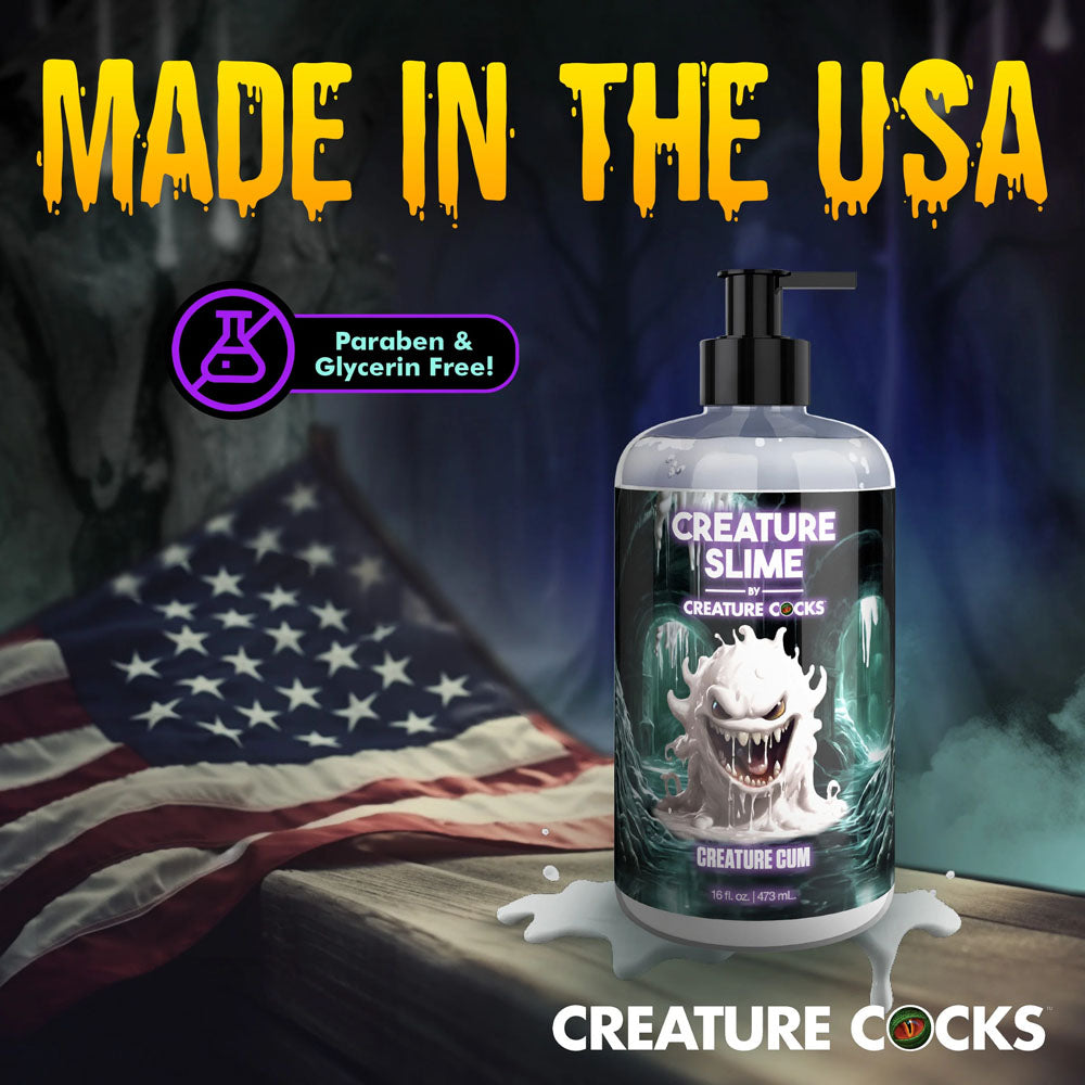 Creature Slime by Creature Cocks - Creature Cum - Cum Lubricant - 473 ml Pump Bottle-AH456-16OZ