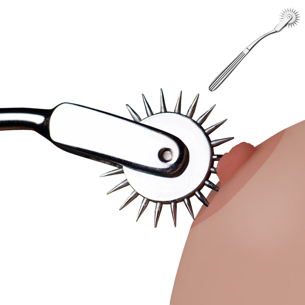 Master Series Silver Sensation - Metal Wartenberg Wheel-AH463