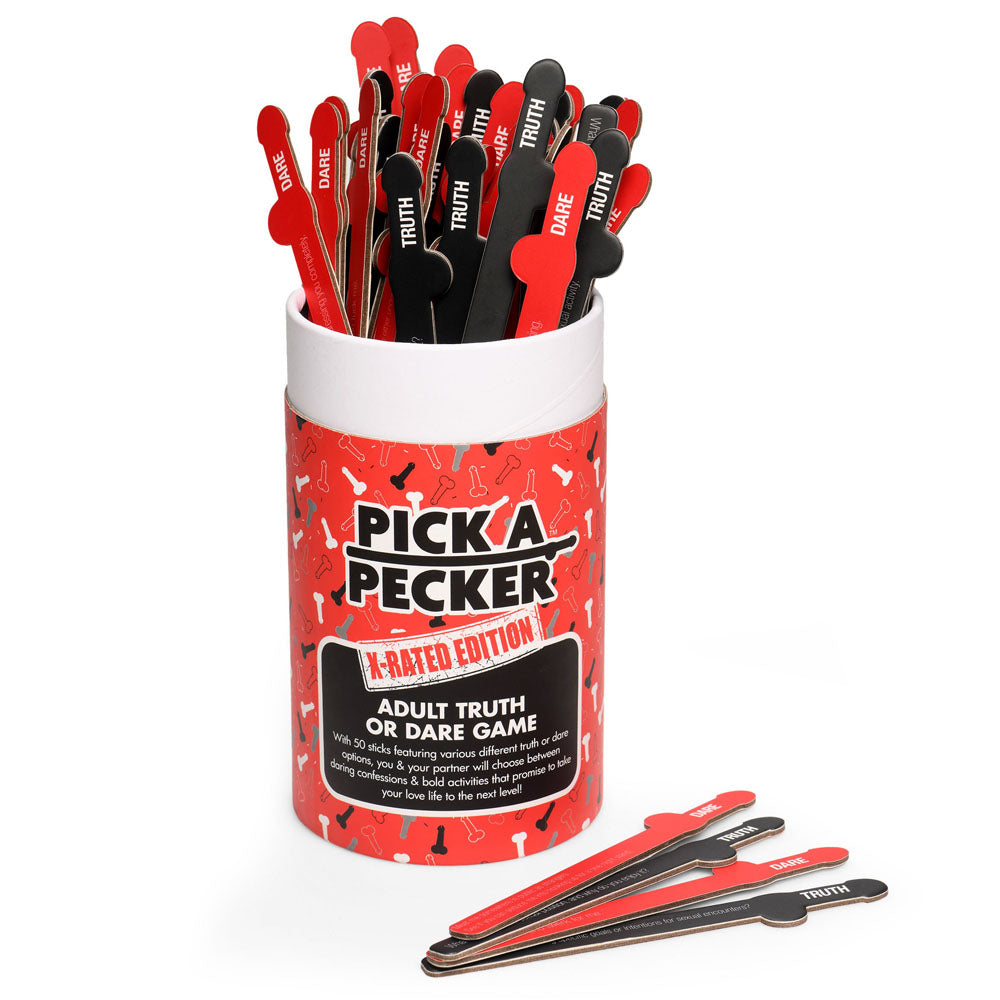 Frisky Pick A Pecker - X-Rated Edition - Adult Truth Or Dare Game-AH692