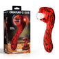 Creature Cocks Cobra - Red 18.5 cm USB Rechargeable Fantasy Vibrator with Plasma Ball-AH734