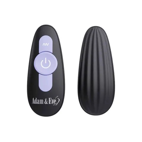 Adam & Eve SPIRAL LOVE Wearable Egg - Purple USB Rechargeable Wearable Vibrating Egg with Wireless remote