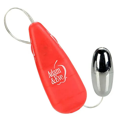 Adam & Eve VIBRATING SILVER BULLET - Vibrating Bullet with Remote Control