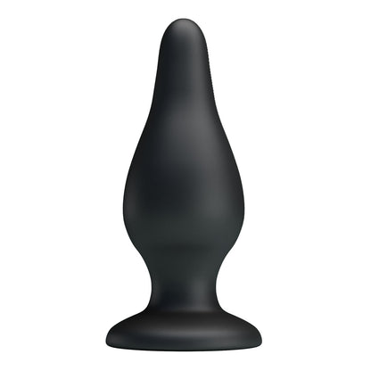 Party Up JEREMY Butt Plug - Black 15.4 cm Butt Plug-BI-014460-PU