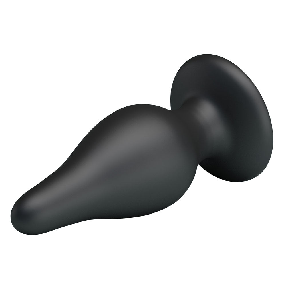 Party Up JEREMY Butt Plug - Black 15.4 cm Butt Plug-BI-014460-PU