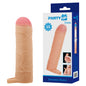 Party Up OWEN 1 Inch Extender Sleeve - Flesh 1 Inch Penis Extender Sleeve with Ball Strap-BI-026253-PU