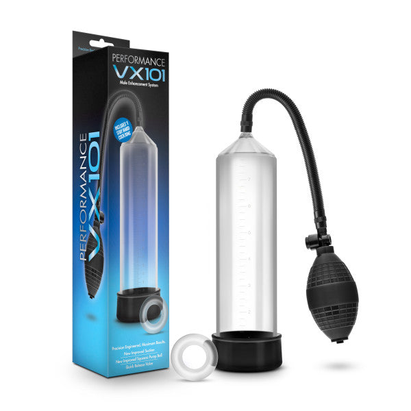 Performance VX101 Male Enhancement Pump - Clear Penis Pump-BL-01109