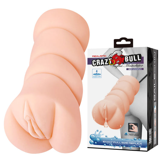 CRAZY BULL Vagina Stroker - Flesh Vagina Stroker-BM-009196K