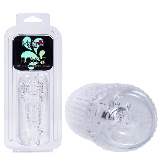 Maia ROYCE - Clear - Clear 12 cm Stroker-BO-23-001-CLR