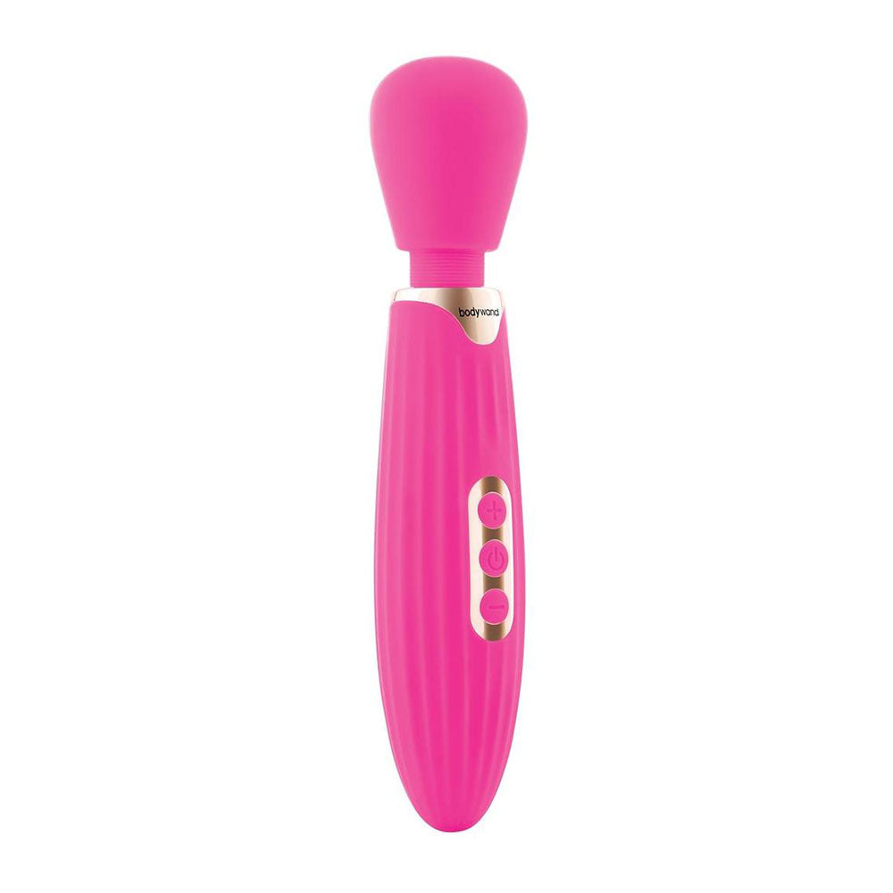 Bodywand RUMBLE WAND 8 Inch - Hot Pink 20.3 cm USB Rechargeable Massage Wand-BW233