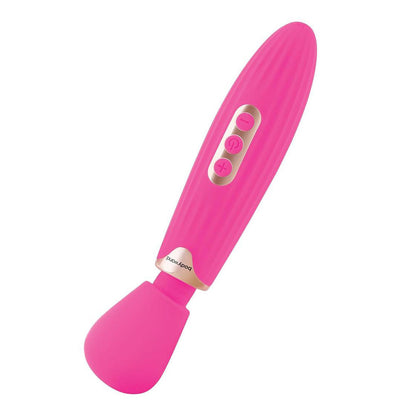 Bodywand RUMBLE WAND 8 Inch - Hot Pink 20.3 cm USB Rechargeable Massage Wand-BW233