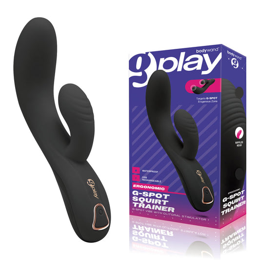 Bodywand G-Play G-Spot Squirt Trainer - Black 19 cm USB Rechargeable Vibrator