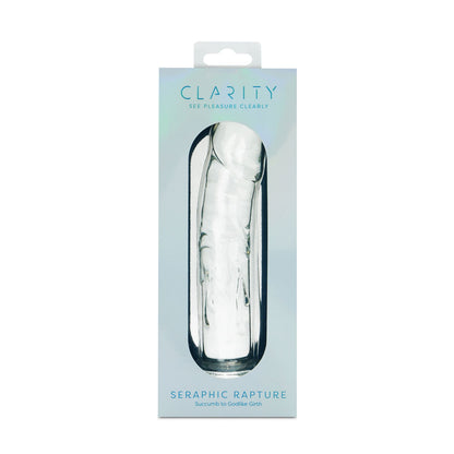 Clarity - Seraphic Rapture - Clear 17.8 cm Glass Dildo-CLA-16