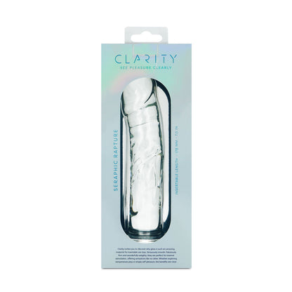 Clarity - Seraphic Rapture - Clear 17.8 cm Glass Dildo-CLA-16