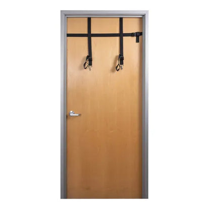 EDGE Adjustable Door Restraints - Black Restraints (Cuffs not included)