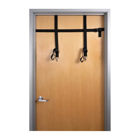EDGE Adjustable Door Restraints - Black Restraints (Cuffs not included)