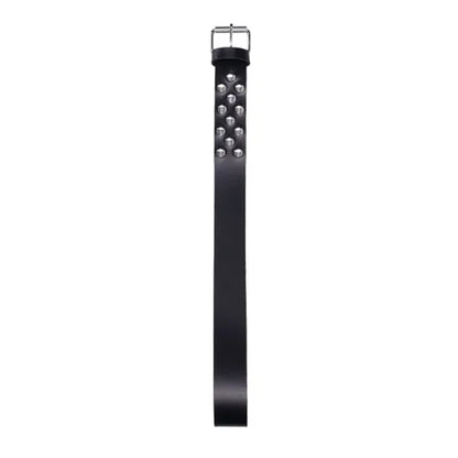 EDGE Leather Belt Spanker - Black Spanking Whip