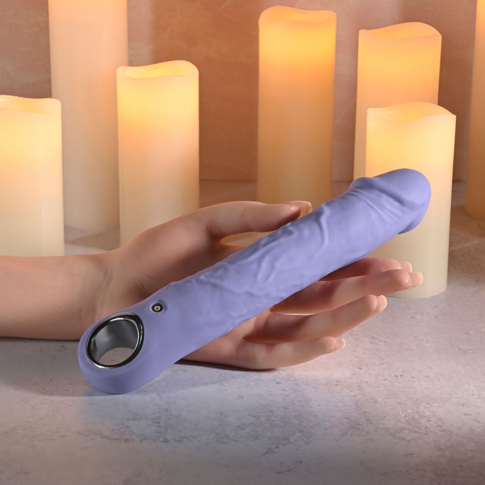 Evolved LARGE PURPLE FANTASY - Purple 21.8 cm USB Rechargeable Vibrator-EN-RS-6961-2