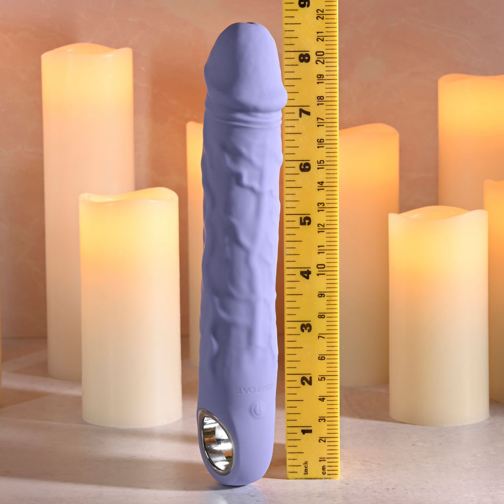 Evolved LARGE PURPLE FANTASY - Purple 21.8 cm USB Rechargeable Vibrator-EN-RS-6961-2