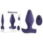 Evolved STARBURST - Purple 10.1 cm USB Rechargeable Vibrating Butt Plug with Wireless Remote - EN-RS-6992-2