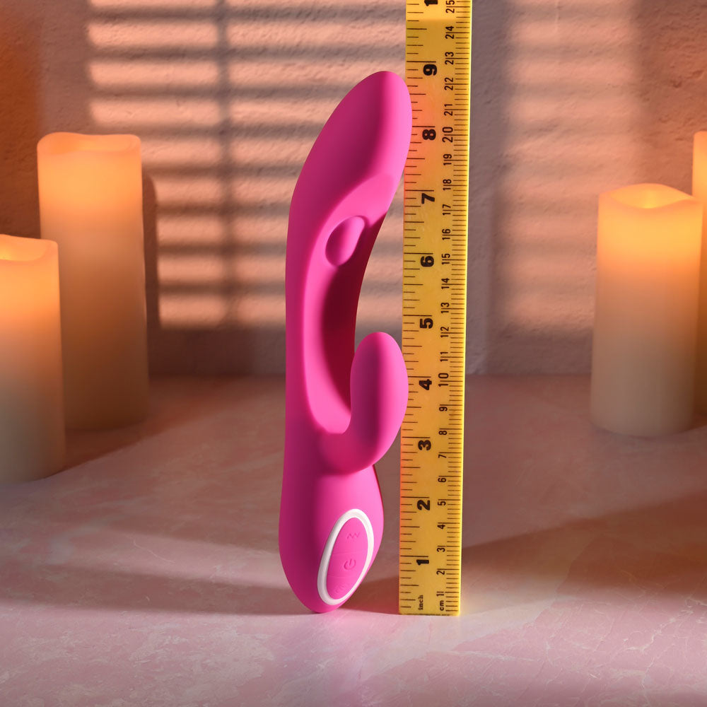 Evolved G-TAPPER - Pink USB Rechargeable Rabbit Vibrator-EN-RS-7616-2